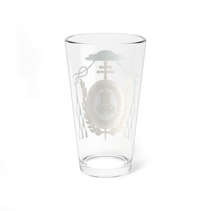 Escudo de Basilio Sancho (Spain) (Coat of Arms) Pint Glass 16oz