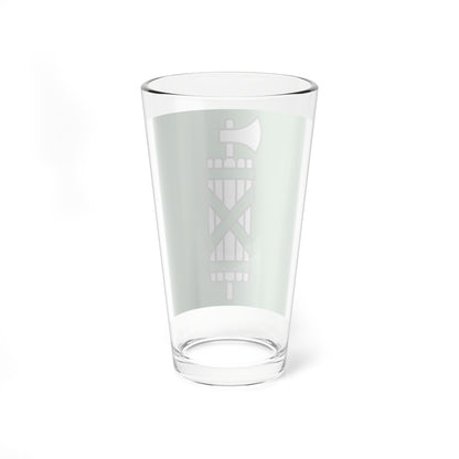 Flag of Canton of Sankt Gallen 2011 (Switzerland) Pint Glass 16oz