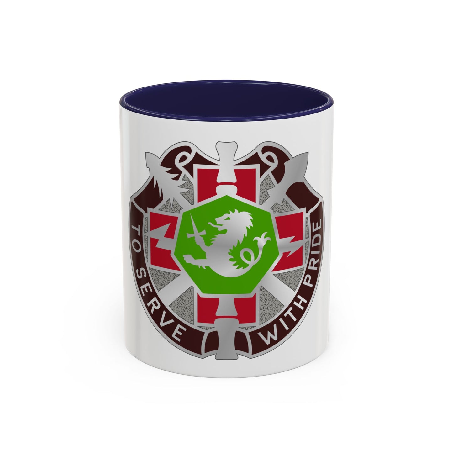 71 Evacuation Hospital (U.S. Army) Accent Coffee Mug