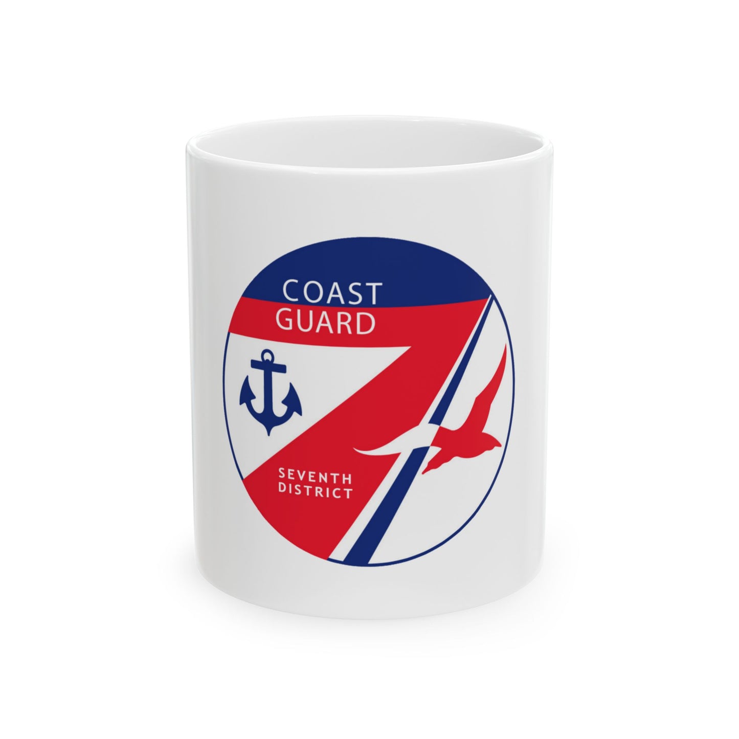 Coast Guard Seventh District (U.S. Coast Guard) White Coffee Mug
