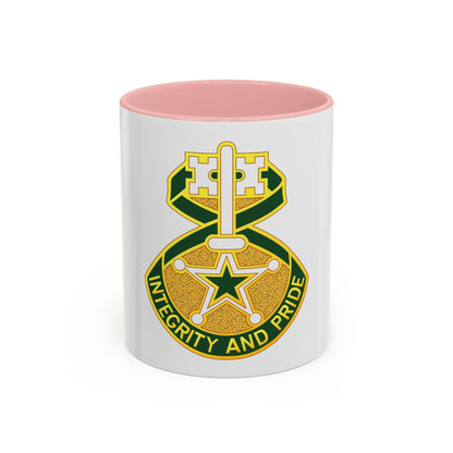 607 Military Police Battalion (U.S. Army) Accent Coffee Mug