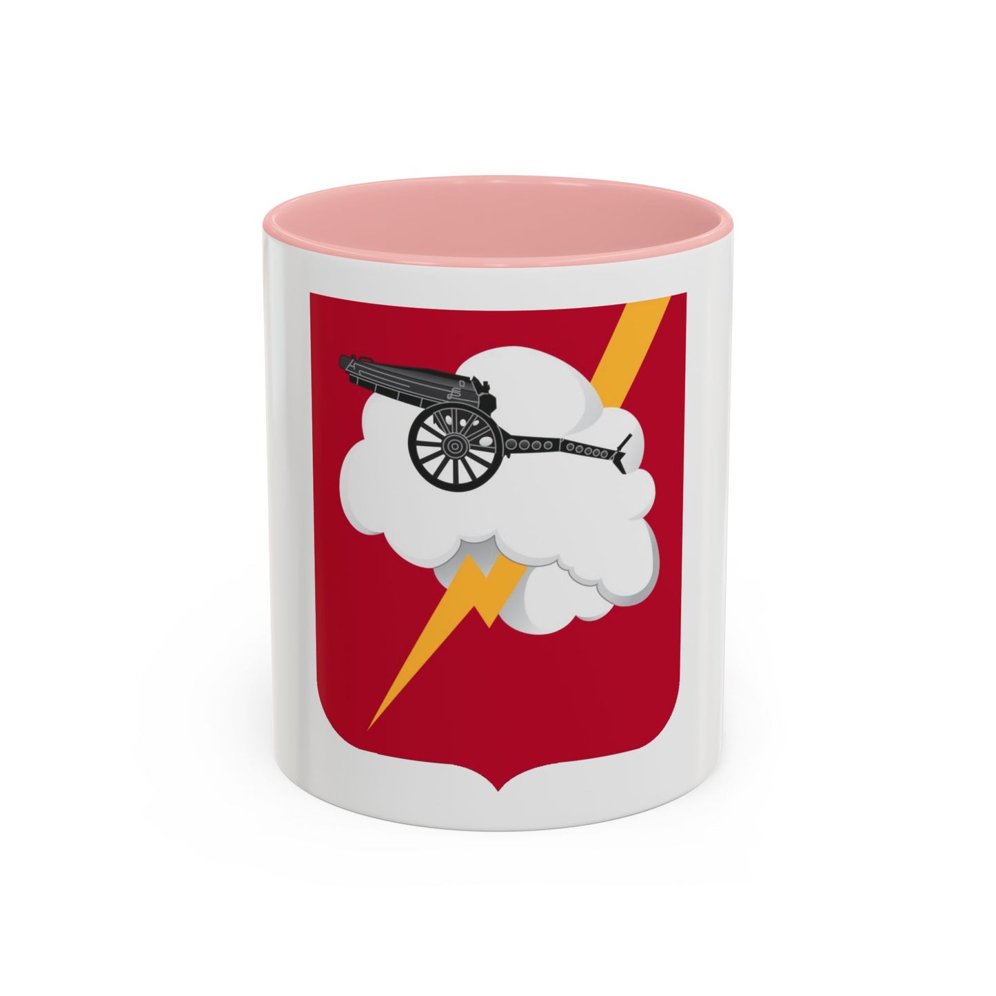 457th Airborne Field Artillery Battalion v2 (U.S. Army) Accent Coffee Mug