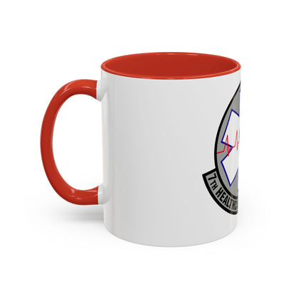 7 Healthcare Operations Squadron AFGSC (U.S. Air Force) Accent Coffee Mug
