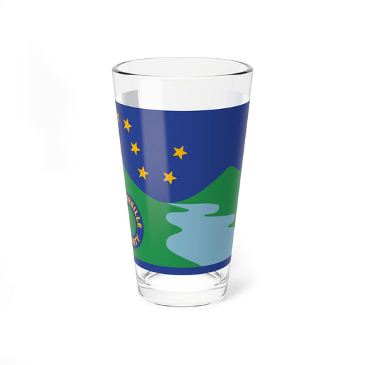 Flag of Pend Oreille County Washington (United States) Pint Glass 16oz