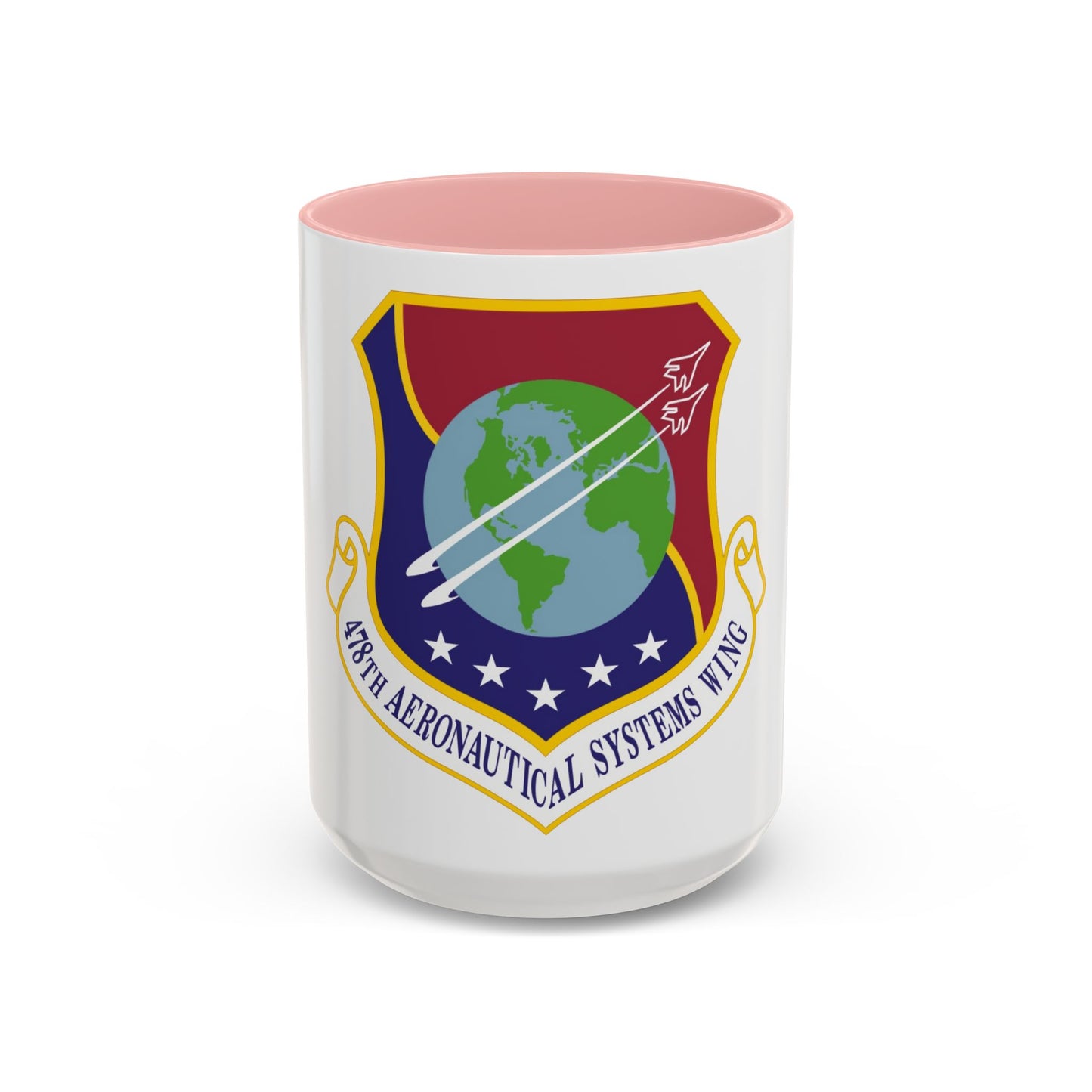 478th Aeronautical Systems Wing (U.S. Air Force) Accent Coffee Mug