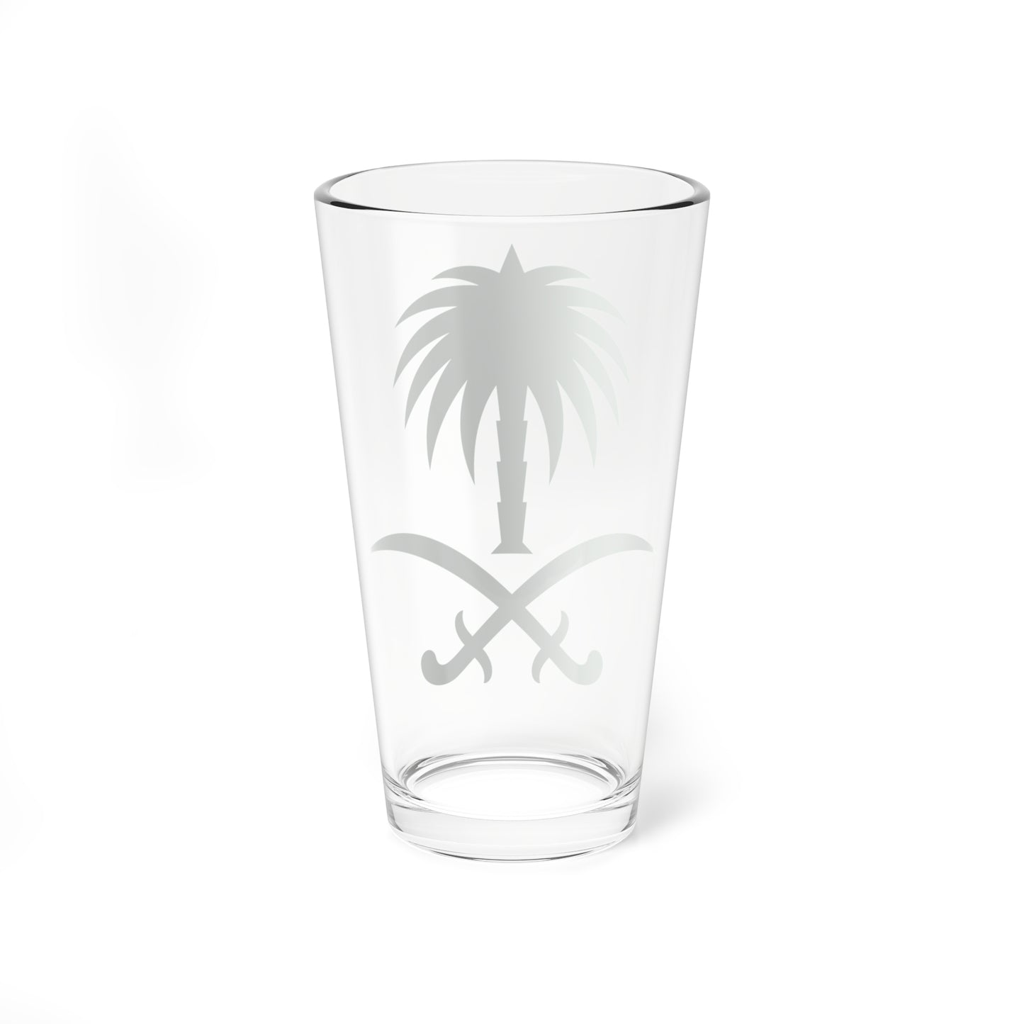 Emblem of Saudi Arabia 2 (Saudi Arabia) (Coat of Arms) Pint Glass 16oz