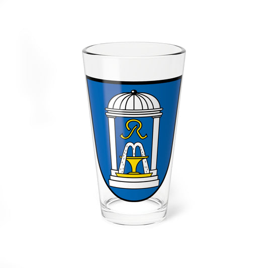 DEU Bad Steben COA (Germany) (Coat of Arms) Pint Glass 16oz