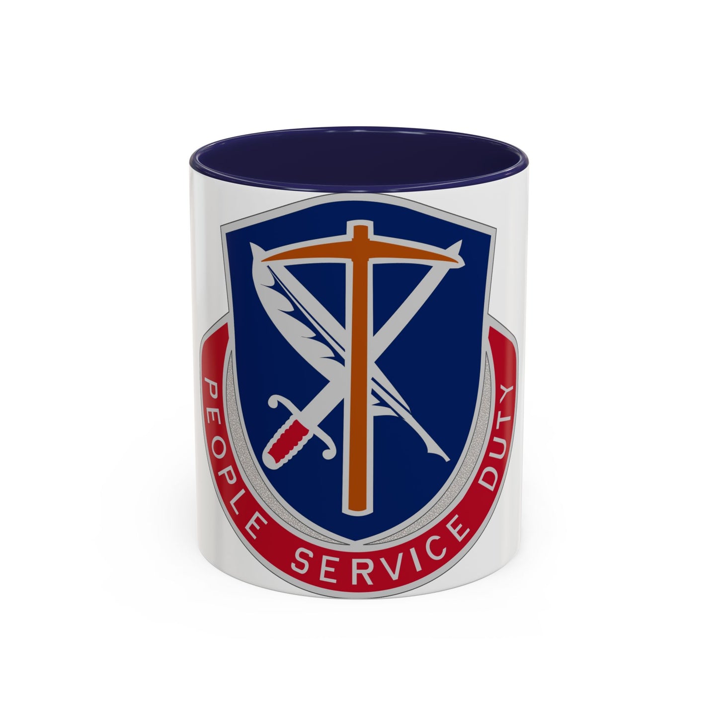 49 Personnel Services Battalion (U.S. Army) Accent Coffee Mug