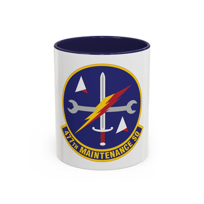 477th Maintenance Squadron (U.S. Air Force) Accent Coffee Mug