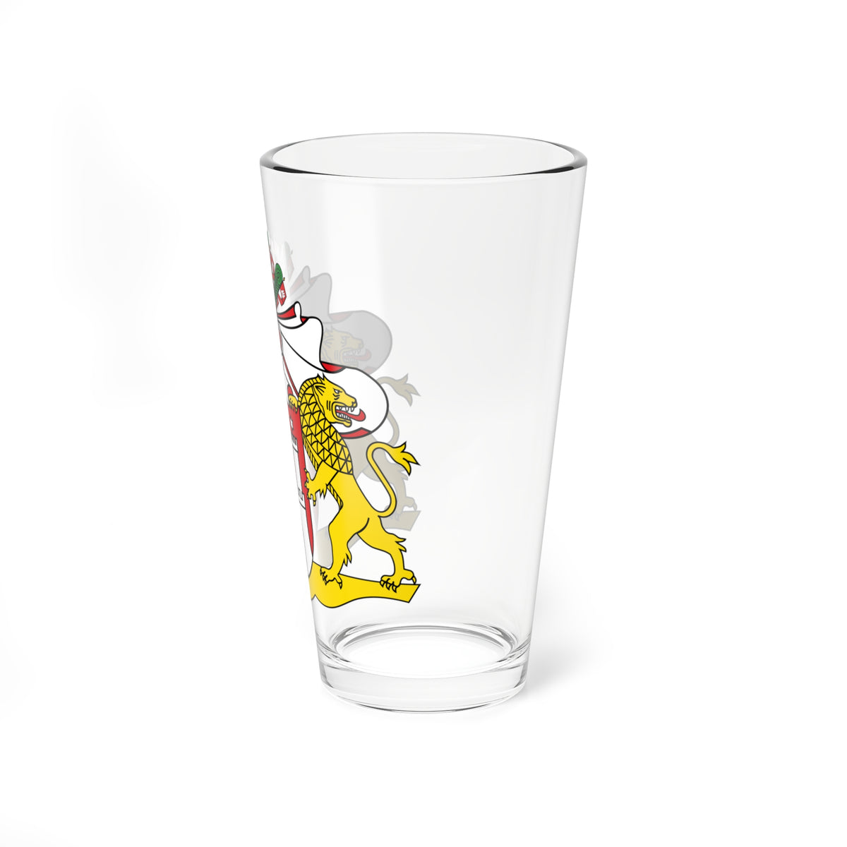 Wappen der Hamburgischen Bürgerschaft (Germany) (Coat of Arms) Pint Glass 16oz