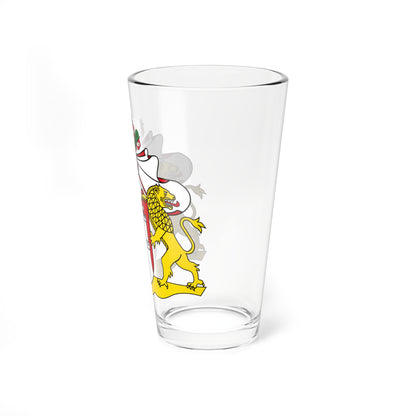 Wappen der Hamburgischen Bürgerschaft (Germany) (Coat of Arms) Pint Glass 16oz