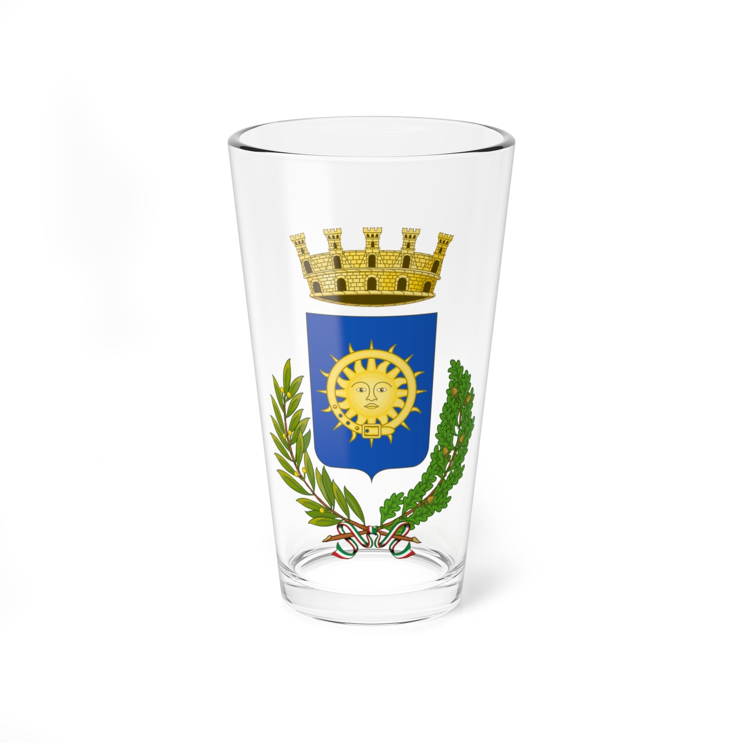 Correggio Italia-Stemma (Italy) (Coat of Arms) Pint Glass 16oz