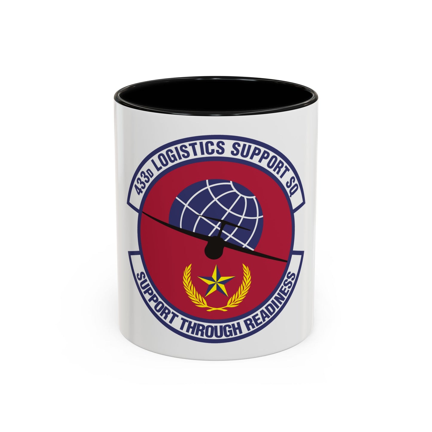 433d Logistics Support Squadron (U.S. Air Force) Accent Coffee Mug