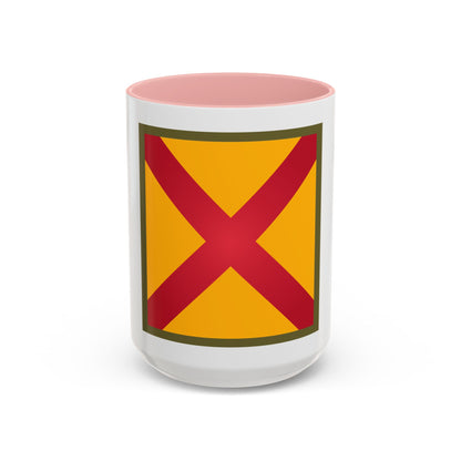 US 63rd Cavalry Division (U.S. Army) Accent Coffee Mug