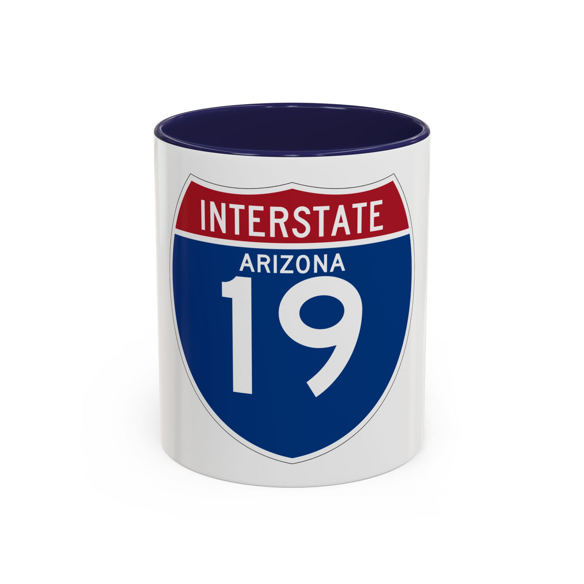 Interstate 19 (U.S. Highways) Accent Coffee Mug