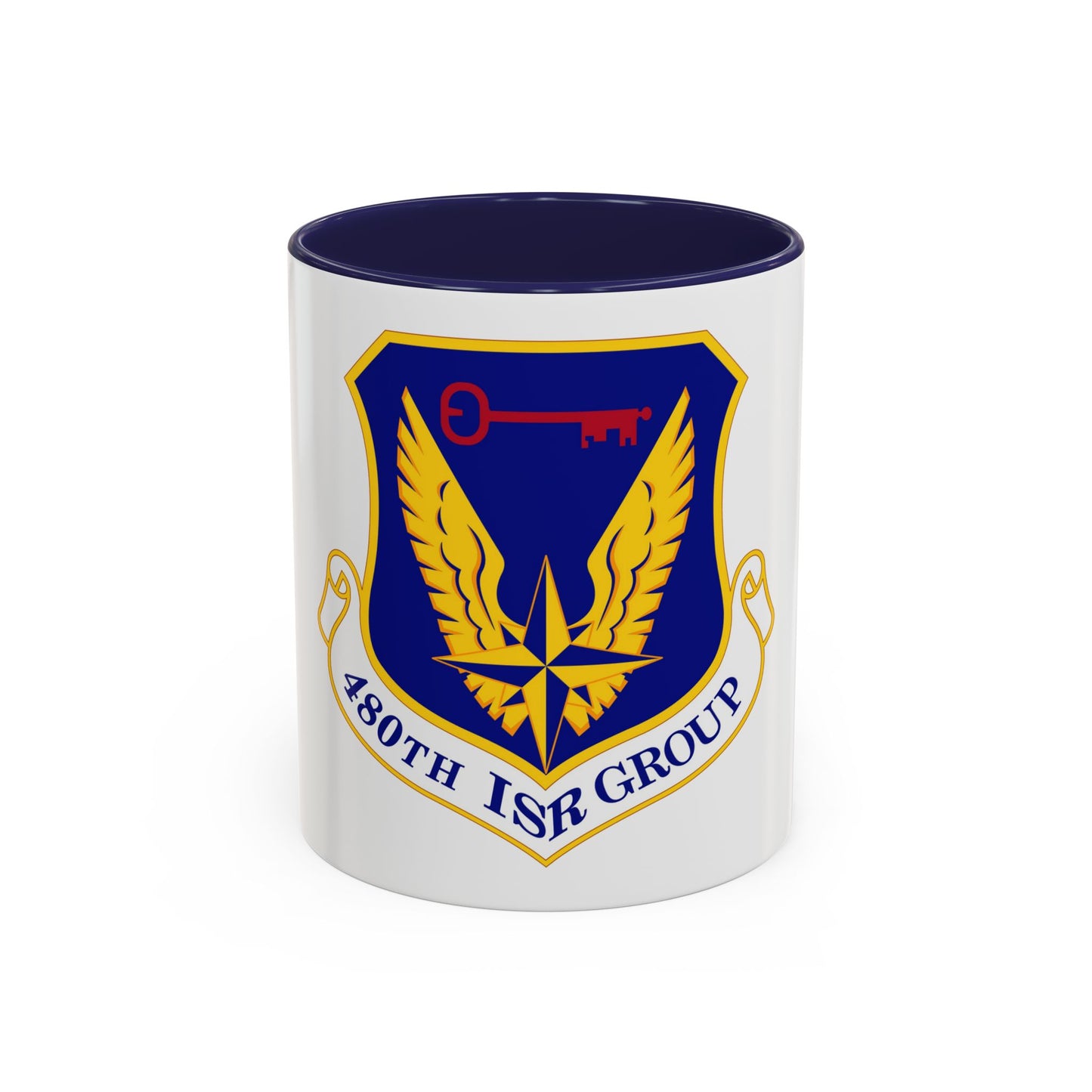 480 Intelligence Surveillance and Reconnaissance Group ACC (U.S. Air Force) Accent Coffee Mug