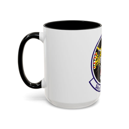 54th Fighter Squadron (U.S. Air Force) Accent Coffee Mug