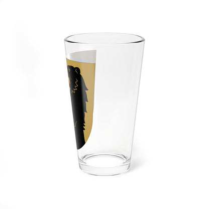 Porin mlk.vaakuna (Finland) (Coat of Arms) Pint Glass 16oz