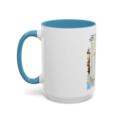Canada - British Columbia, Alberta & Yukon 2 (1978) (Map) Accent Coffee Mug