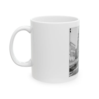 Charleston, S.C. St. Michael's Church (U.S. Civil War) White Coffee Mug