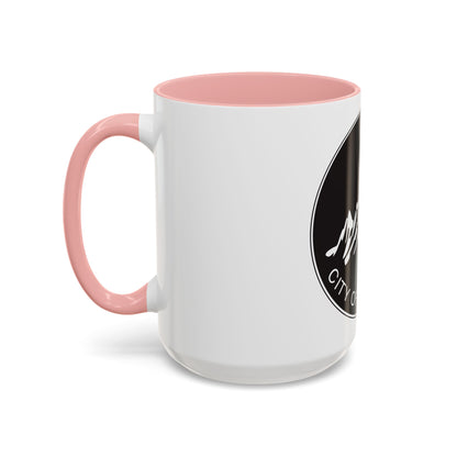 Seal of Boulder Colorado - Accent Coffee Mug