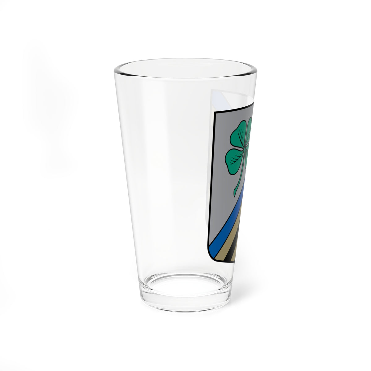 Īslīces pagasta ģerbonis (Latvia) (Coat of Arms) Pint Glass 16oz