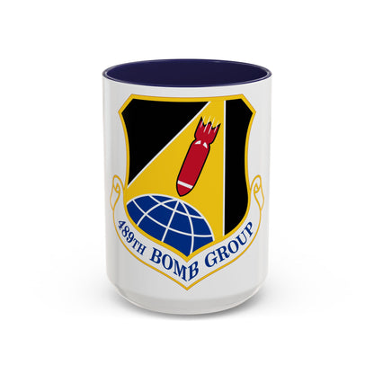 489 Bomb Group AFRC (U.S. Air Force) Accent Coffee Mug