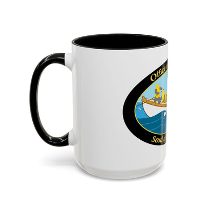 USCG Office of Boat Forces (U.S. Coast Guard) Accent Coffee Mug