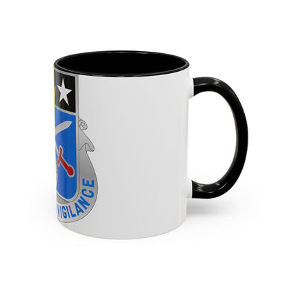 108 Military Intelligence Battalion (U.S. Army) Accent Coffee Mug