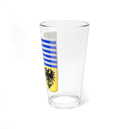 Manage wapen (Belgium) (Coat of Arms) Pint Glass 16oz