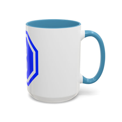 VIII Corps (U.S. Army) Accent Coffee Mug