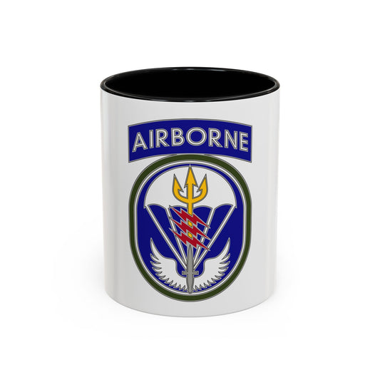 Special Operations Command South (U.S. Army) Accent Coffee Mug