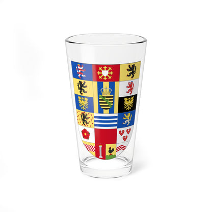 Shield of Saxe-Meiningen-Hildburghausen (Germany) (Coat of Arms) Pint Glass 16oz