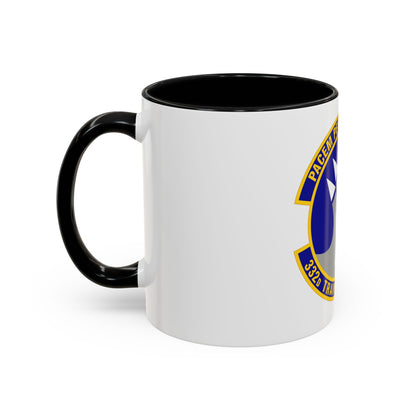 332 Training Squadron AETC (U.S. Air Force) Accent Coffee Mug