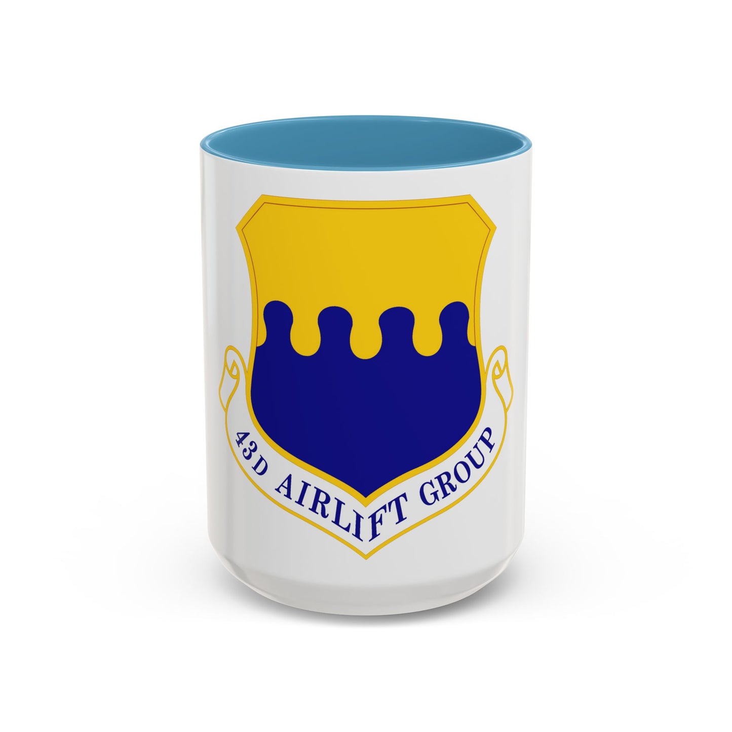43d Airlift Group (U.S. Air Force) Accent Coffee Mug