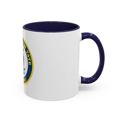 USCGC William Tate WLM 560 (U.S. Coast Guard) Accent Coffee Mug