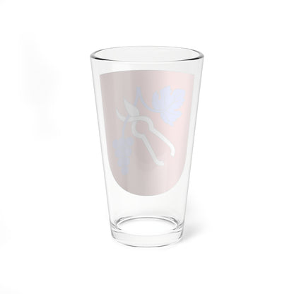 Tenero-Contra-coat of arms (Switzerland) (Coat of Arms) Pint Glass 16oz