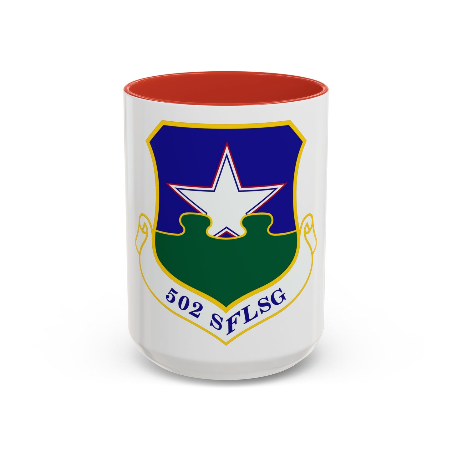 502d Security Forces and Logistics Support Group (U.S. Air Force) Accent Coffee Mug
