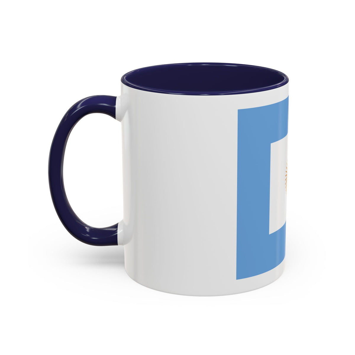 Naval Jack of Argentina - Accent Coffee Mug