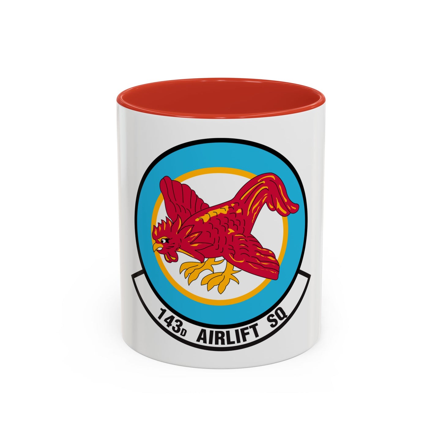143 Airlift Squadron (U.S. Air Force) Accent Coffee Mug