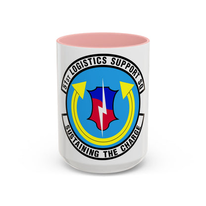 51st Logistics Support Squadron (U.S. Air Force) Accent Coffee Mug