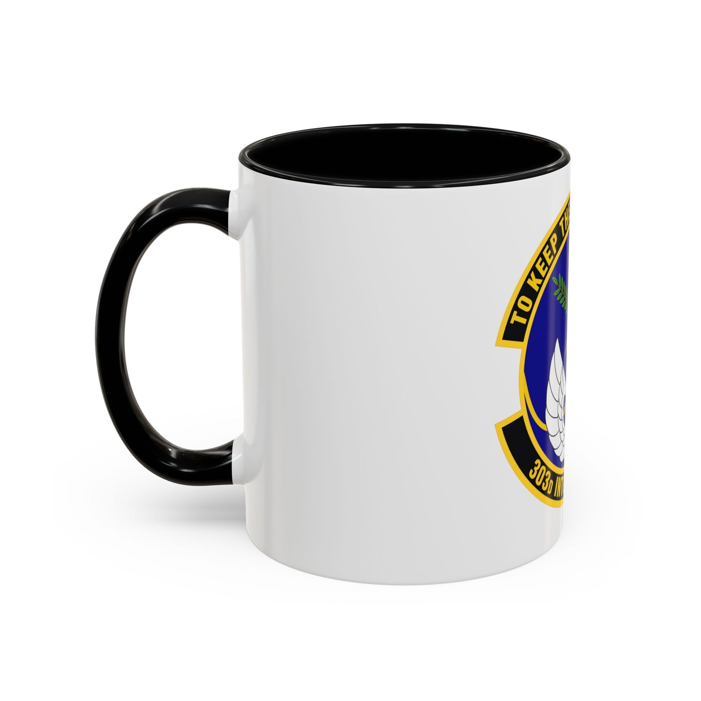 303d Intelligence Squadron (U.S. Air Force) Accent Coffee Mug
