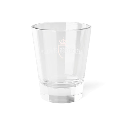 Logo for Emergency Management Agency (Denmark) (Coat of Arms) Shot Glass 1.5oz