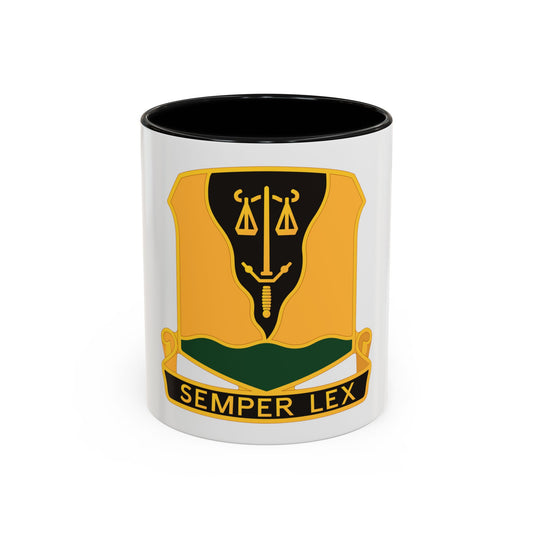 125 Military Police Battalion (U.S. Army) Accent Coffee Mug