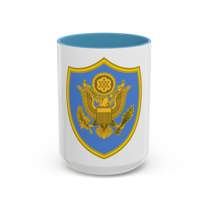Personnel Assigned to DOD and Joint Activities 2 (U.S. Army) Accent Coffee Mug