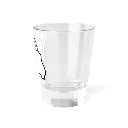 MO-4 1948 (Missouri) (Road Sign) Shot Glass 1.5oz