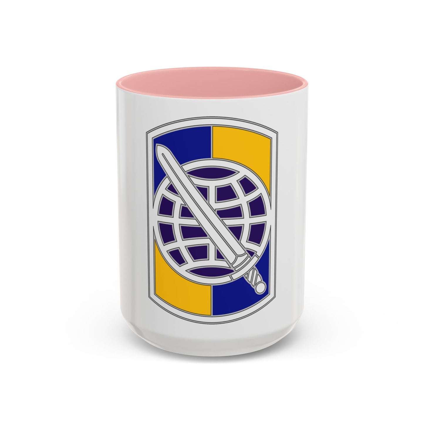 358 Civil Affairs Brigade 2 (U.S. Army) Accent Coffee Mug