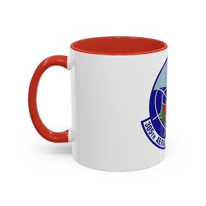 305 Aerial Port Squadron AMC (U.S. Air Force) Accent Coffee Mug