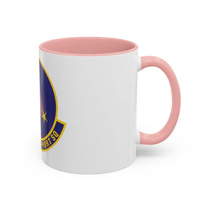 412th Test Support Squadron (U.S. Air Force) Accent Coffee Mug