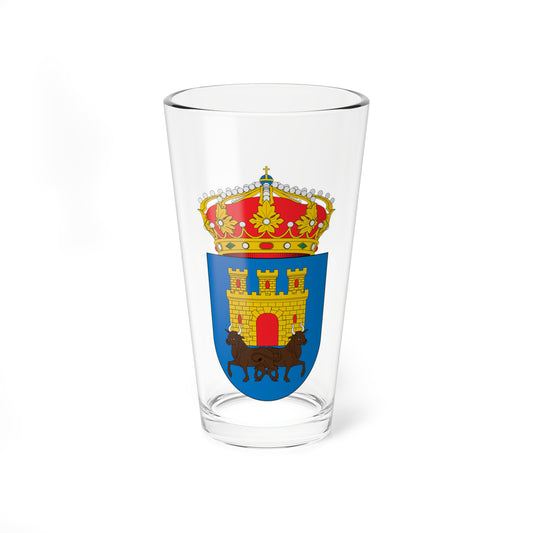 Escudo de Talavera de la Reina (Spain) (Coat of Arms) Pint Glass 16oz